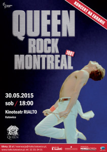 Queen Rock Montreal Katowice Kinoteatr Rialto